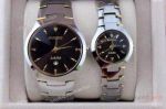 Replica Rado Jubile 2-Tone Tungsten Black Face Quartz Watch